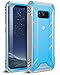 Poetic Revolution Galaxy S8 Rugged Case with Hybrid Heavy Duty Protection Without Screen Protector for Samsung Galaxy S8 Blue/Gray (Does Not Fit Galaxy S8 Plus)
