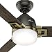 Hunter 59220 Ceiling Fan, Small, Noble Bronze/Modern Brass