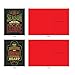 10 Assorted 'Chalk Up Another Holiday' Christmas Cards with Envelopes 4 x 5.12 inch, Season's Greetings Cards with Colorful Chalkboard Quotes, Stationery for Holidays, New Year, Parties M2297