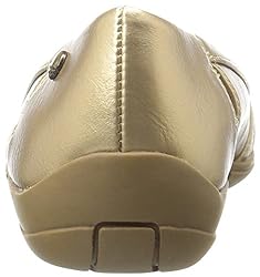 LifeStride womens Diverse Flat, Soft Gold, 8 Narrow