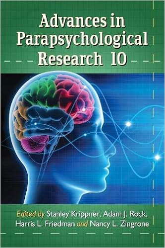 Amazon Com Advances In Parapsychological Research 10 9780786477920 Krippner Stanley Rock Adam J Friedman Harris L Books