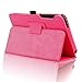 ACdream Case Fits ASUS MeMO Pad 7 LTE [with Auto Wake Sleep Feature] - Premium PU Leather Smart Cover Case, Hot Pink