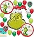 The Grinch Christmas Party Supplies Birthday Balloon Bundle