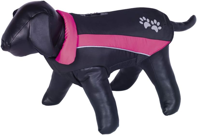 Nobby Sabi 65301 Dog Coat 48 cm Black/Pink