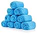 HouseHold Impressions 110 Pack Extra Thick Large Disposable Blue Shoe & Boot Covers for Indoor/Outdoor & Traveling | 55 Pairs of Non-Slip Booties for Home, Medical, Workplace | One Size Fits Most