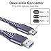 USB Type C Cable, XIOUP (2-Pack 6FT) USB A 3.0 to USB-C Fast Charger Nylon Braided Cord Compatible with Samsung Galaxy S9 S8 Plus Note 9 8,Moto Z Z2,LG V30 V20 G5 G6,Google Pixel 2 XL,Nintendo Switch