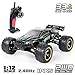 GPTOYS RC Truck 33MPH 2.4GHz 2WD Off Road Water-Resistant Monster Remote Control Car, 1/12 Scale - 3.0 Version (Green#1)