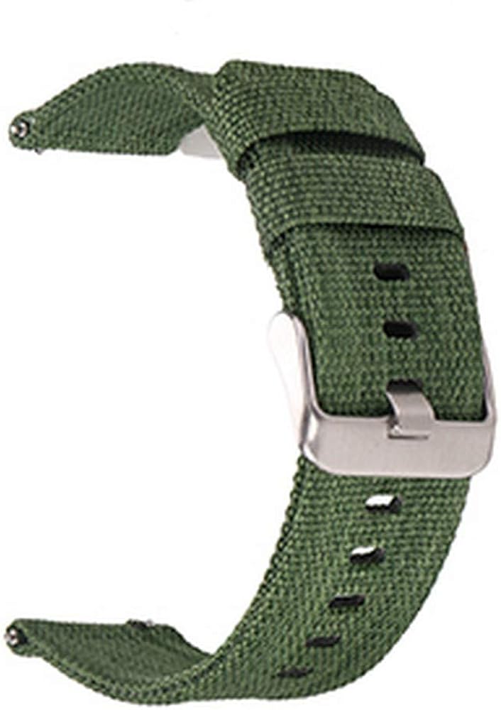 Unique Watch Straps Colors Henziy 20mm24mm Smart Breathable Woven Nylon