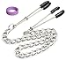1pc Stainless Steel Nipple Clamps Tweezers Erotic Bras Breast Clips Flirting Toys