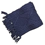 100% Irish Merino Wool Handknitted Aran Scarf by Carraig Donn 100% Irish Merino Wool Handknitted Aran Scarf by Carraig Donn