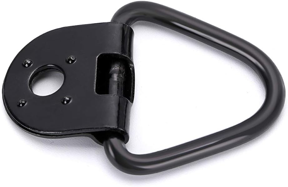 Sumnacon V Ring Tie Down Cargo Lashing Rings Trailer Anchor Piont load Anchor for Trailers Trucks Vans Boat Ropes (5Pcs) - Image 4