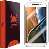 Moto G4 Screen Protector, Skinomi® TechSkin Full Coverage Screen Protector for Motorola Moto G4 Clear HD Anti-Bubble Film - with Lifetime Warranty