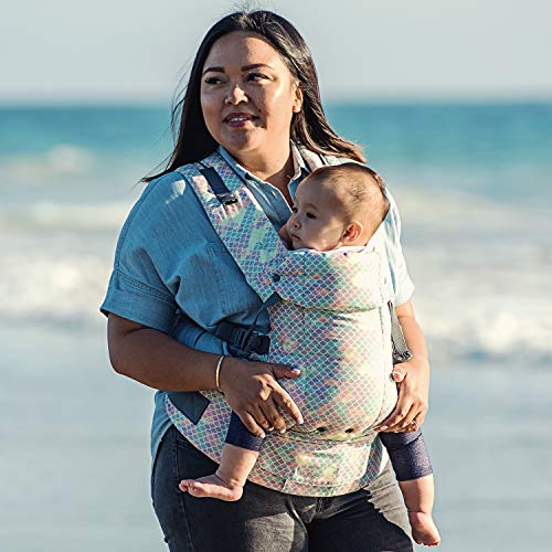 Beco Gemini Baby Carrier - Mermaid Sorbet, Sleek and Simple 5-in-1 All Position Backpack Style Sling for Holding Babies, Infants and Child from 7-35 lbs Certified Ergonomic - Thumbnail 3