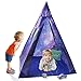 Indoor Kids Teepee Play Tent, Sunba Youth Outdoor  Galaxy Princess Tent Play House for Boys& Girls