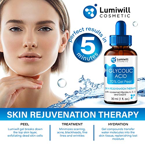 Glycolic Acid Peel 70% - Effective Chemical Peel for Skin Lightening, Acne Scars, Blackheads - Glyco - //medicalbooks.filipinodoctors.org