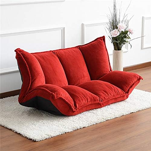 YAOHM Floor Furniture Reclining Japanese Futon Sofa Bed Modern Folding Adjustable Sleeper Chaise Lounge Recliner For Living Room Sofa,4