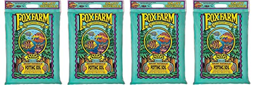 FoxFarm FX14053 12-Quart Ocean Forest Organic Potting Soil (4-Pack)