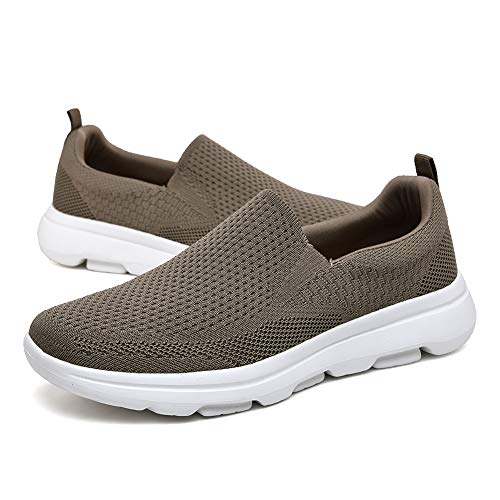 TIOSEBON Men's Shoes Slip On Loafer Comfortable Lightweight Hiking Sneakers Sizes
