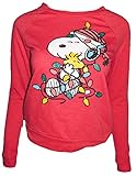 Peanuts Snoopy & Friends Womens Holiday Sweatshirt