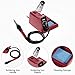 Vastar Soldering Iron Station - Soldering Iron, Anti Static and Temperature Adjustable(Red)