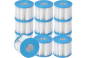 FILTREN Pool Filter Cartridge Type H Filter Cartrige Replacement. (12 Pack)