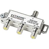 Extreme, divisor de cable coaxial de 3 vías de alto rendimiento, sin balancear, HDdigital, 1 GHz - BDS103H