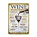 12x8 Inches Pub,bar,Home Wall Decor Souvenir Hanging Metal Tin Sign Plate Plaque (Wine)