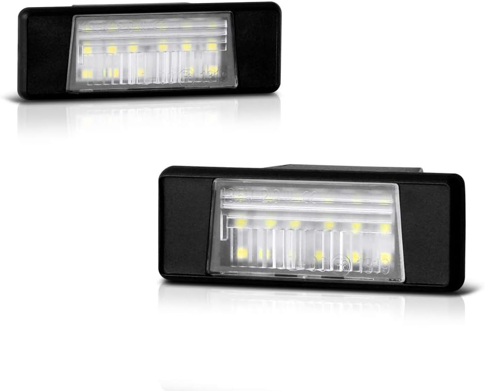 portable license plate light
