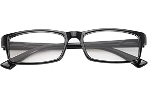 SODQW Women Rectangle Office-Siren Glasses Non Prescription Fashion Eyewear Y2K Fake Cosplay Glasses Designer Frame