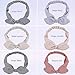 Hogoo 6 Pcs Headbands Vintage Stripe Pattern Elastic Printed Bow Tie Head Wrap Stretchy Hairband for Women