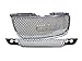 Topline Autopart Chrome Round Hole Mesh Upper+Lower Front Bumper Grill Grille 07-12 Yukon Denali