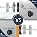 Magnet Mount, Magnetic Gun Holster Mount for Car, Truck, Handgun, Pistol, Rifle, Shotgun, Revolver in Vehicle, Wall, Vault, Bed, Bedside, Desk- Rubber Coated 25 Lbs Rated