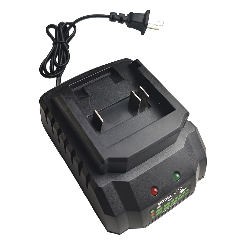 Photo 1 of 18V 21V 2A Quick Charger Compatible with Makita 18V 21V Lithium-lon Battery with LED Light Visit The yayewangle Store