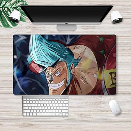 Amazon Com One Piece Mouse Pad Large Desk Pad Game Anime Desk Pad Keyboard Pad Monkey D Luffy Roronoa Zoro Nami Sanji Tony Tony Chopper Nico Robin Mouse Pads 134 Computers Accessories