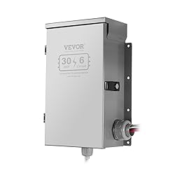 VEVOR Manual Transfer, 30-Amp 6-Circuit, Prewired