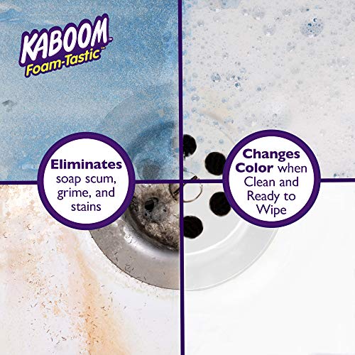 Kaboom FoamTastic with OxiClean Fresh Scent Bathroom Cleaner, 19 oz