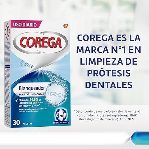 Blanqueador 30 Tabletas Limpiad