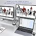 ICZI USB C Hub 8 in 1 Multiport Laptop Convertor,Thunderbolt 3 Docking Station with 4K HDMI VGA ， 2 USB 3.0, RJ45 Gigabit Ethernet,SD/TF Reader, PD Fast Charging Port for MacBook Laptop PC
