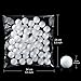 Pllieay Foam Craft Balls 50 Pieces 20mm (0.79 inch) Polystyrene Spheres for Atomic Classes Craft Projects and Christmas Decorations