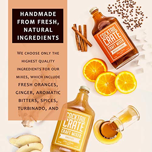 Cocktail-Crate-Old-Fashioned-Drink-Mixer-Award-Winning-Craft-Cocktail-Mixer-for-Classic-Old-Fashioned-Premium-Cocktail-Syrup-Handcrafted-with-Aromatic-Bitters-Demerara-Sugar-12oz-3-pack