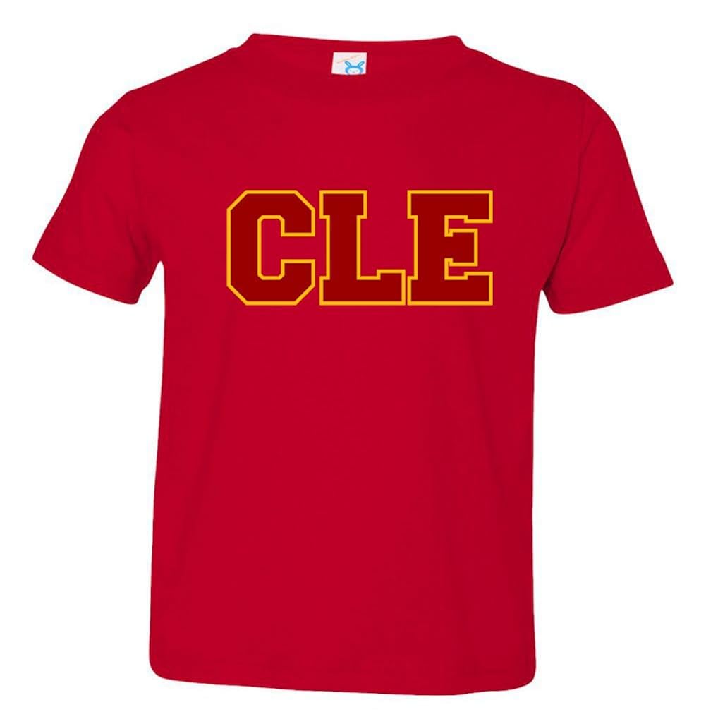 T Shirt Cleveland Ohio Cle Abbreviation College Letters 4302 Kitilan