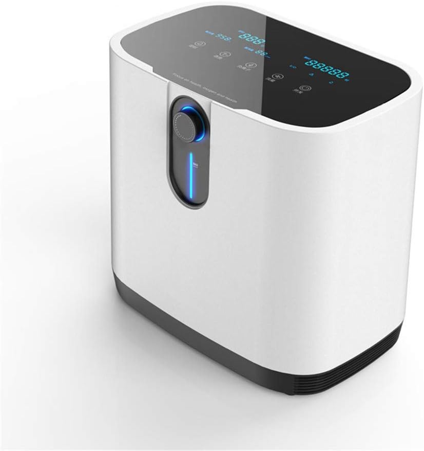 Newest Oxygen Concentrator Generator Better 1-7L/min Adjustable Portable Oxygen Machine for Home and Travel Use, The Best Oxygen Concentrator with Updated Large Capacity