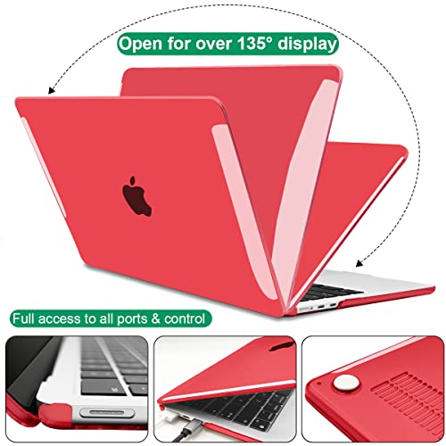 LCMOCICO for Newest MacBook Air 13.6 inch Case 2022 Release A2681 M2