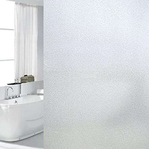 YORIEVER Frosted Window Films,Privacy,no glue anti-uv Windows Film 23.6×78.7Inch (60CM X 200CM)