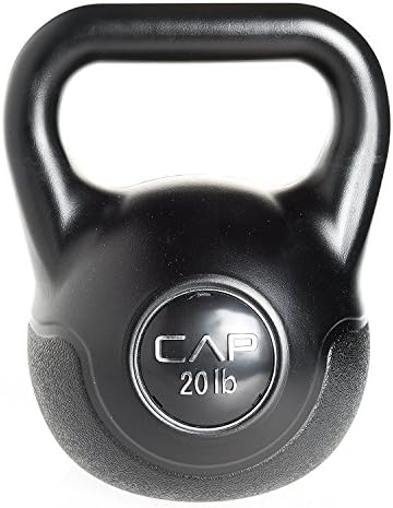 CAP Barbell Tone Fitness Vinyl Extreme Kettlebell Cardio Workout (20 lbs)