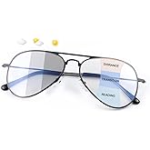 PEEPAI Photochromic Progressive Multifocus Reading Glasses UV400 Sun Readers Anti Blue Light Eyewear Sunglasses for Men Women