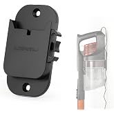 LANMU Wall Mount Holder with Cable Clip Compatible with Shark IX141 IX141AMZ IZ362H IZ376H IZ377H IZ163H Cordless Stick Vacuum, Vacuum Cleaner Storage Hanger, Keep Upright Organization