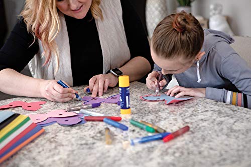 Creativity Street Glitter Glue Pens, 10 CC Tube, Assorted Colors, Set of 72