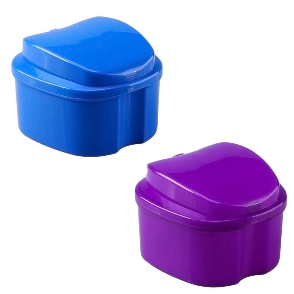 ORAfix Complete Care Premium Denture Bath, Colors May Vary: Health & Personal Care