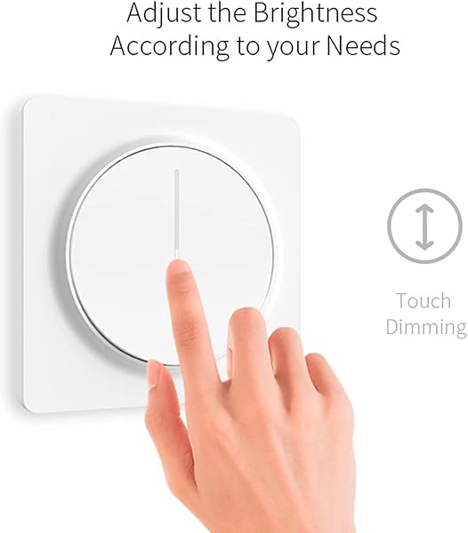 CCCMS WiFi Smart Light Switch Butter Shutter Light Temporizador Compatible con Alexa y Google Aplicacin de Google Control Remoto Funcin de Tiempo Control de Voz Easy Installacion